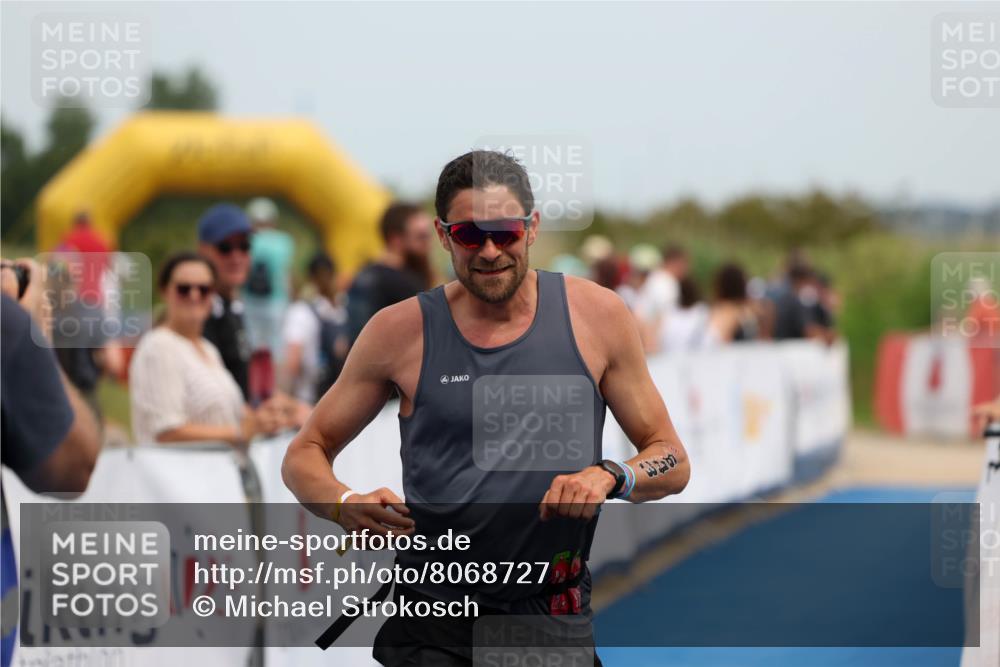 22.06.2025 - Viking Triathlon Michael Strokosch http://msf.ph/oto/8068727 22.06.2025 15:12:30 Ziel 643 meine-sportfotos.de