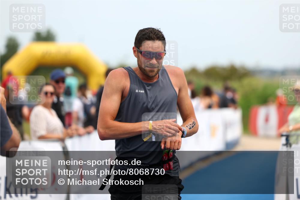 22.06.2025 - Viking Triathlon Michael Strokosch http://msf.ph/oto/8068730 22.06.2025 15:12:30 Ziel 643 meine-sportfotos.de