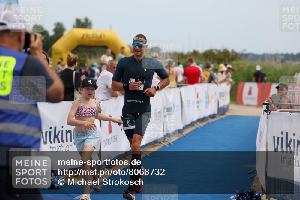22.06.2025 - Viking Triathlon Michael Strokosch http://msf.ph/oto/8068732 22.06.2025 14:30:37 Ziel 81 meine-sportfotos.de