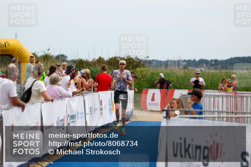 22.06.2025 - Viking Triathlon Michael Strokosch http://msf.ph/oto/8068734 22.06.2025 14:30:56 Ziel 485 meine-sportfotos.de