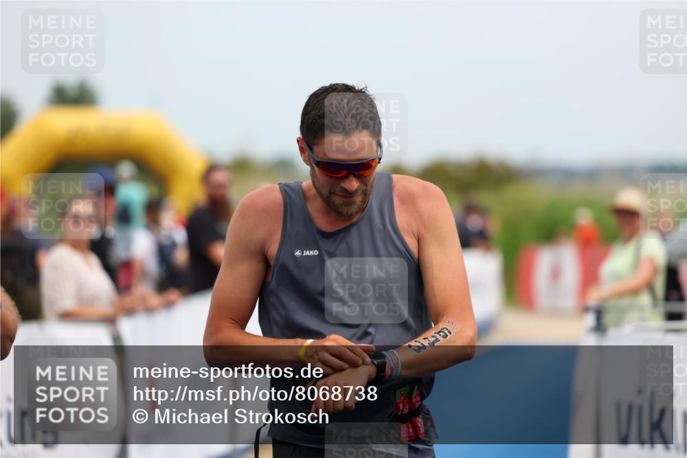 22.06.2025 - Viking Triathlon Michael Strokosch http://msf.ph/oto/8068738 22.06.2025 15:12:31 Ziel 643 meine-sportfotos.de