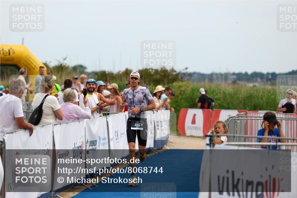 22.06.2025 - Viking Triathlon Michael Strokosch http://msf.ph/oto/8068744 22.06.2025 14:30:57 Ziel 485 meine-sportfotos.de