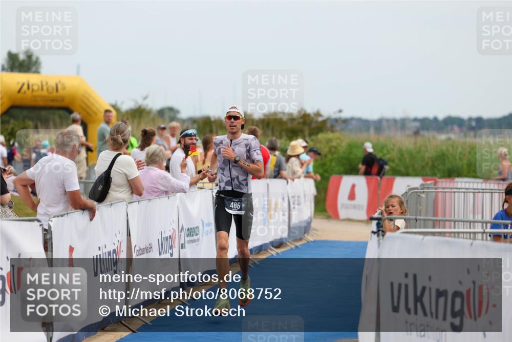 22.06.2025 - Viking Triathlon Michael Strokosch http://msf.ph/oto/8068752 22.06.2025 14:30:57 Ziel 485 meine-sportfotos.de