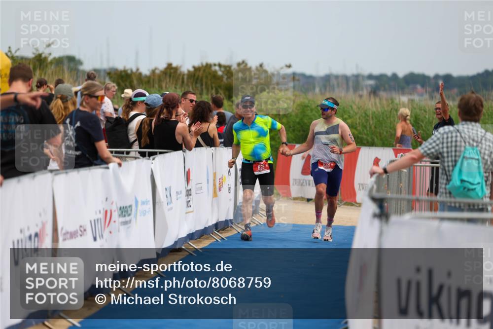 22.06.2025 - Viking Triathlon Michael Strokosch http://msf.ph/oto/8068759 22.06.2025 15:13:04 Ziel 623 meine-sportfotos.de