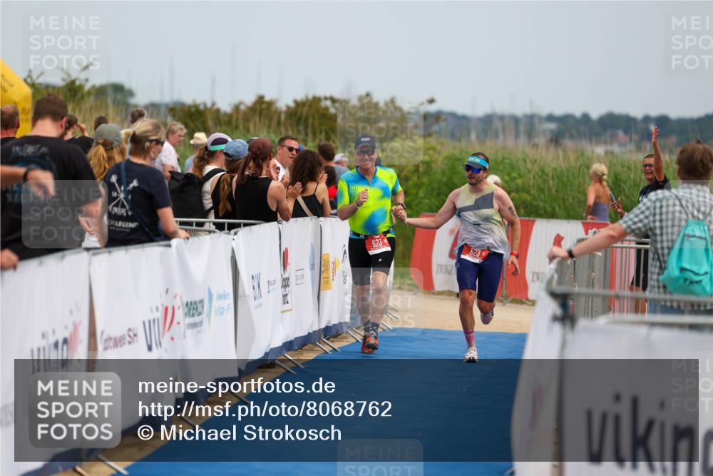 22.06.2025 - Viking Triathlon Michael Strokosch http://msf.ph/oto/8068762 22.06.2025 15:13:04 Ziel 623 meine-sportfotos.de