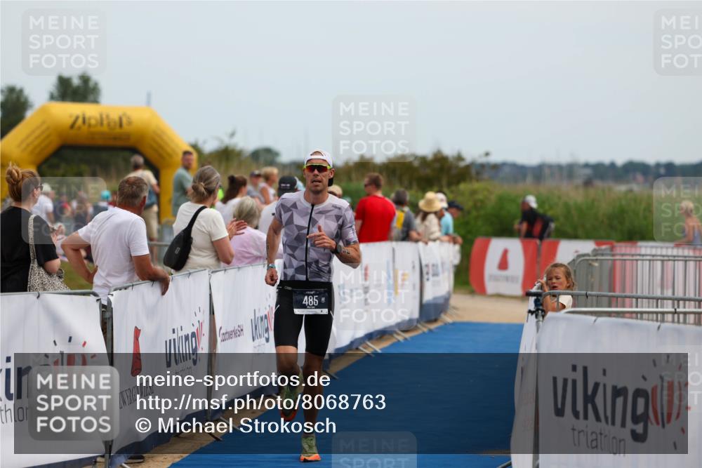 22.06.2025 - Viking Triathlon Michael Strokosch http://msf.ph/oto/8068763 22.06.2025 14:30:58 Ziel 485 meine-sportfotos.de
