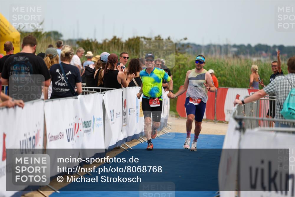 22.06.2025 - Viking Triathlon Michael Strokosch http://msf.ph/oto/8068768 22.06.2025 15:13:05 Ziel 623 meine-sportfotos.de