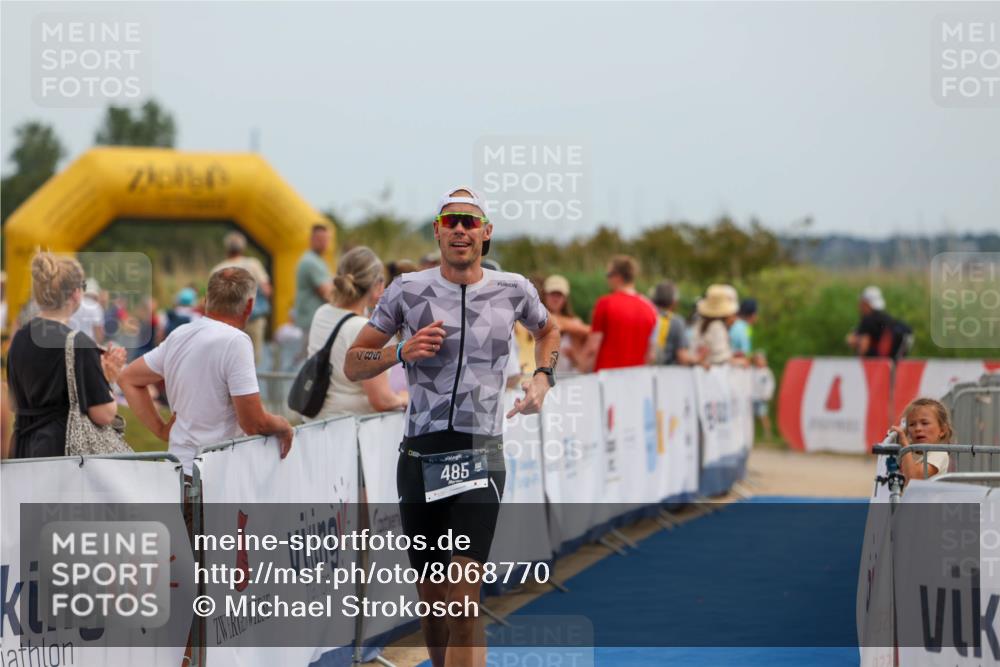 22.06.2025 - Viking Triathlon Michael Strokosch http://msf.ph/oto/8068770 22.06.2025 14:30:58 Ziel 485 meine-sportfotos.de