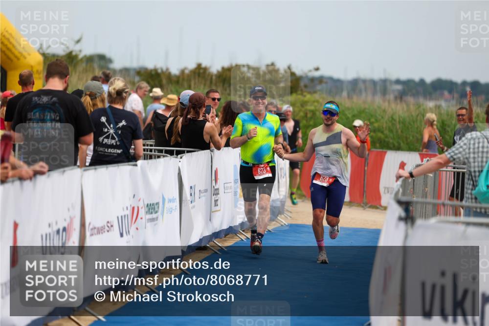 22.06.2025 - Viking Triathlon Michael Strokosch http://msf.ph/oto/8068771 22.06.2025 15:13:05 Ziel 623 meine-sportfotos.de