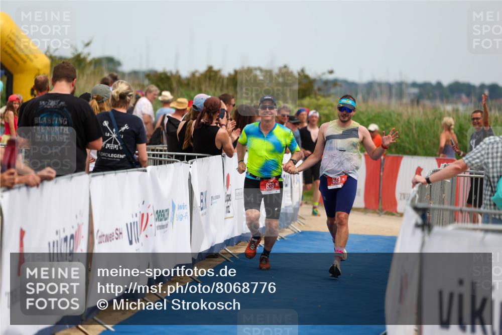 22.06.2025 - Viking Triathlon Michael Strokosch http://msf.ph/oto/8068776 22.06.2025 15:13:05 Ziel 623 meine-sportfotos.de