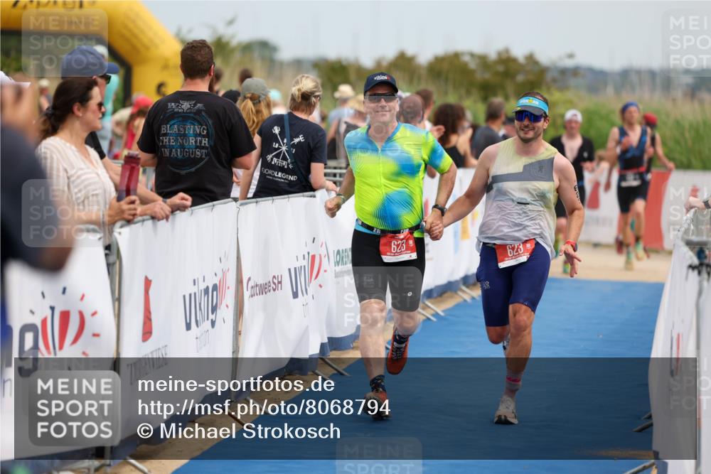 22.06.2025 - Viking Triathlon Michael Strokosch http://msf.ph/oto/8068794 22.06.2025 15:13:07 Ziel 623 meine-sportfotos.de