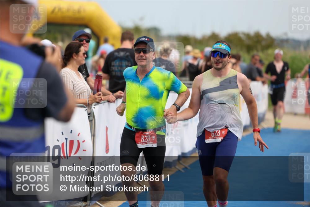 22.06.2025 - Viking Triathlon Michael Strokosch http://msf.ph/oto/8068811 22.06.2025 15:13:08 Ziel 623 meine-sportfotos.de