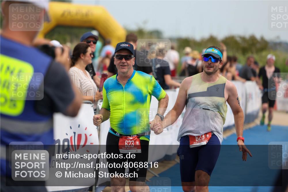 22.06.2025 - Viking Triathlon Michael Strokosch http://msf.ph/oto/8068816 22.06.2025 15:13:08 Ziel 623 meine-sportfotos.de