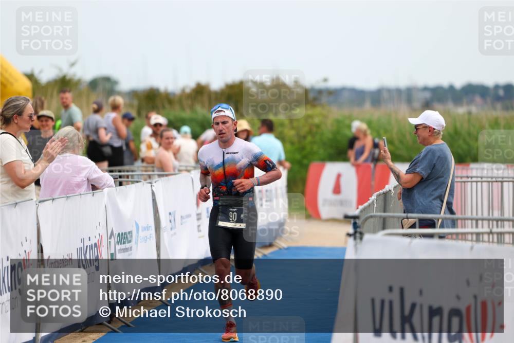 22.06.2025 - Viking Triathlon Michael Strokosch http://msf.ph/oto/8068890 22.06.2025 14:33:12 Ziel 90, 544 meine-sportfotos.de