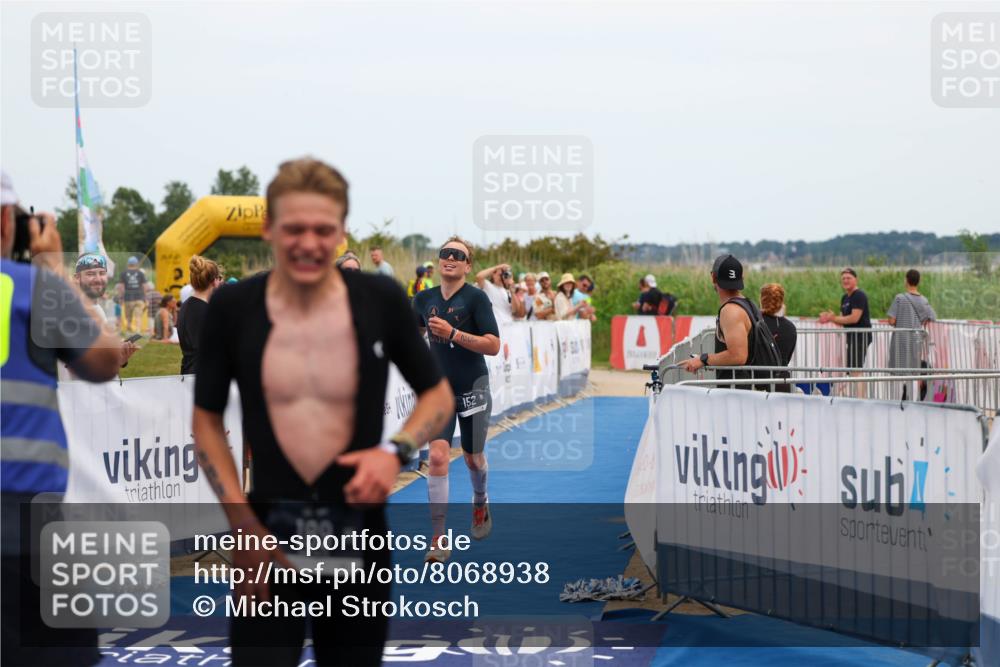 22.06.2025 - Viking Triathlon Michael Strokosch http://msf.ph/oto/8068938 22.06.2025 14:33:48 Ziel 152, 189 meine-sportfotos.de