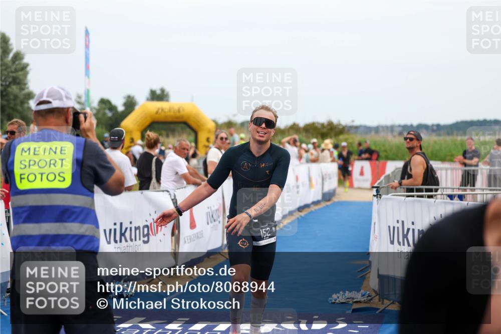 22.06.2025 - Viking Triathlon Michael Strokosch http://msf.ph/oto/8068944 22.06.2025 14:33:50 Ziel 152, 189 meine-sportfotos.de