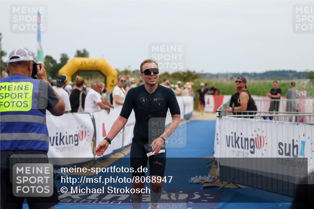22.06.2025 - Viking Triathlon Michael Strokosch http://msf.ph/oto/8068947 22.06.2025 14:33:50 Ziel 152, 189 meine-sportfotos.de