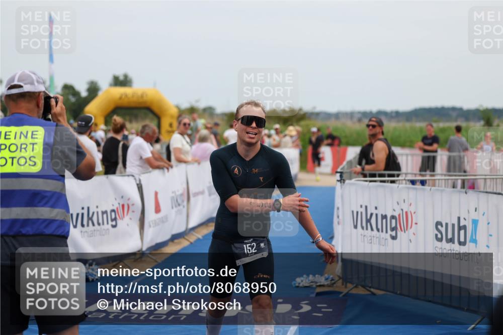 22.06.2025 - Viking Triathlon Michael Strokosch http://msf.ph/oto/8068950 22.06.2025 14:33:51 Ziel 152, 189 meine-sportfotos.de