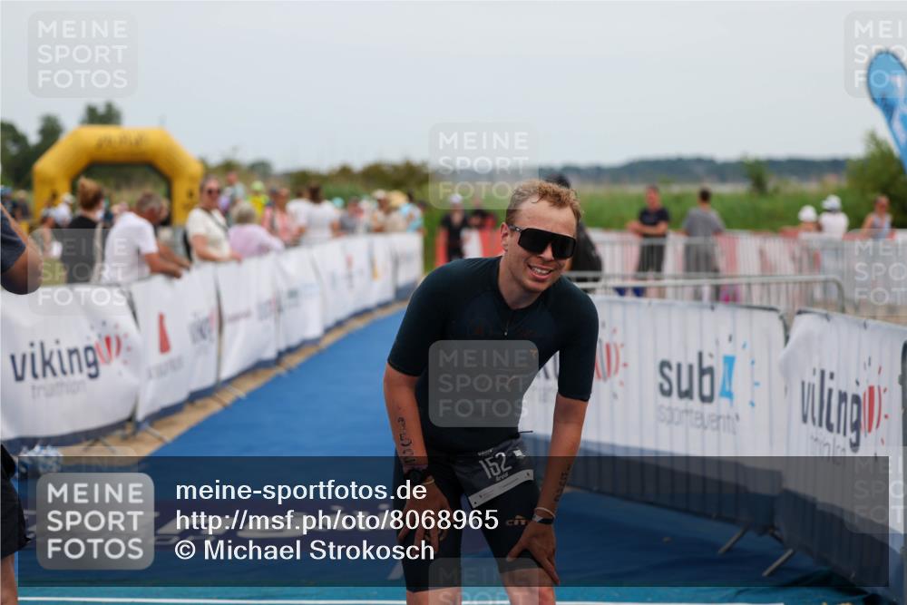 22.06.2025 - Viking Triathlon Michael Strokosch http://msf.ph/oto/8068965 22.06.2025 14:33:52 Ziel 152, 189, 341 meine-sportfotos.de