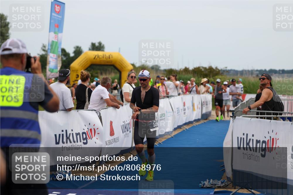 22.06.2025 - Viking Triathlon Michael Strokosch http://msf.ph/oto/8068976 22.06.2025 14:33:58 Ziel 341 meine-sportfotos.de
