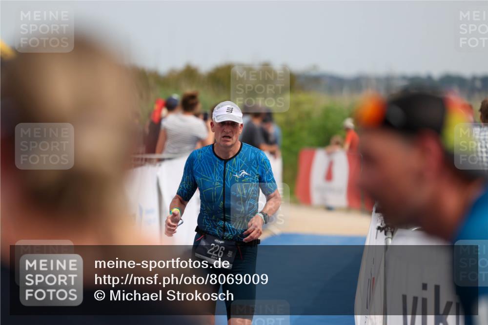 22.06.2025 - Viking Triathlon Michael Strokosch http://msf.ph/oto/8069009 22.06.2025 15:13:56 Ziel 226 meine-sportfotos.de
