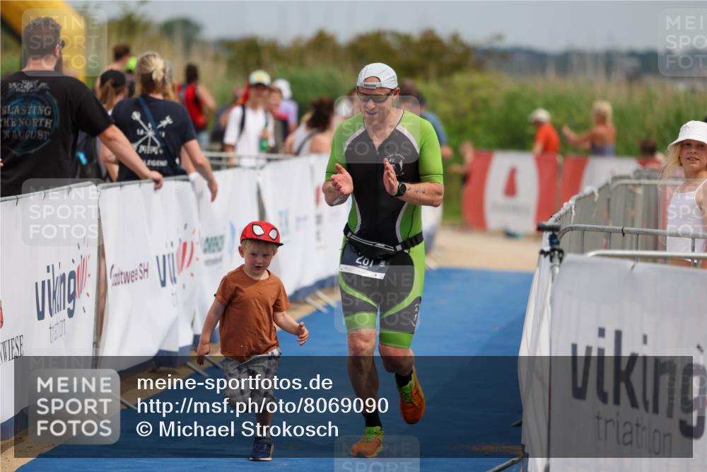 22.06.2025 - Viking Triathlon Michael Strokosch http://msf.ph/oto/8069090 22.06.2025 15:14:32 Ziel 281 meine-sportfotos.de