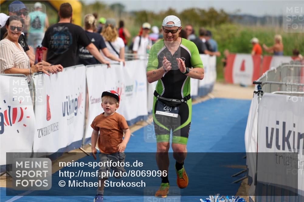 22.06.2025 - Viking Triathlon Michael Strokosch http://msf.ph/oto/8069096 22.06.2025 15:14:33 Ziel 281 meine-sportfotos.de