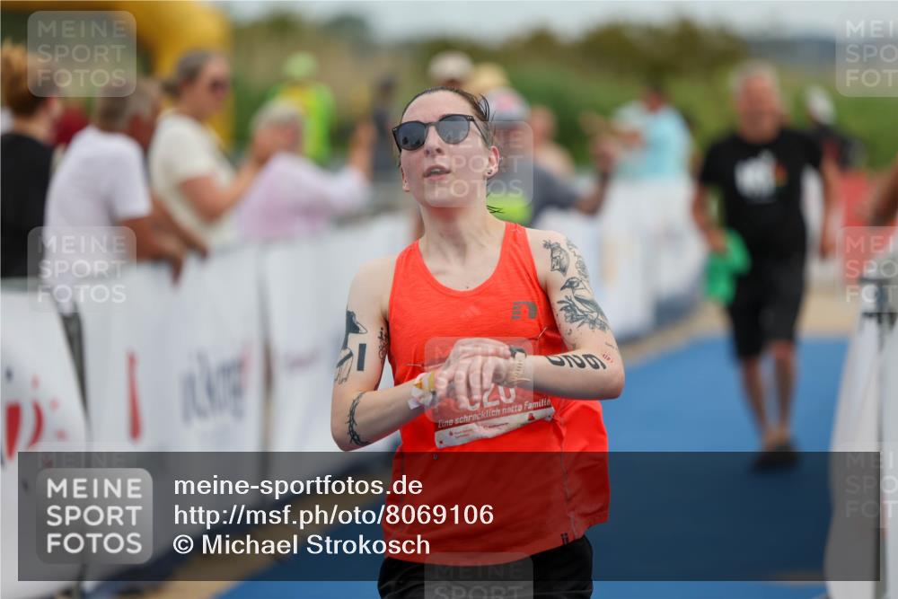 22.06.2025 - Viking Triathlon Michael Strokosch http://msf.ph/oto/8069106 22.06.2025 14:36:03 Ziel 620 meine-sportfotos.de
