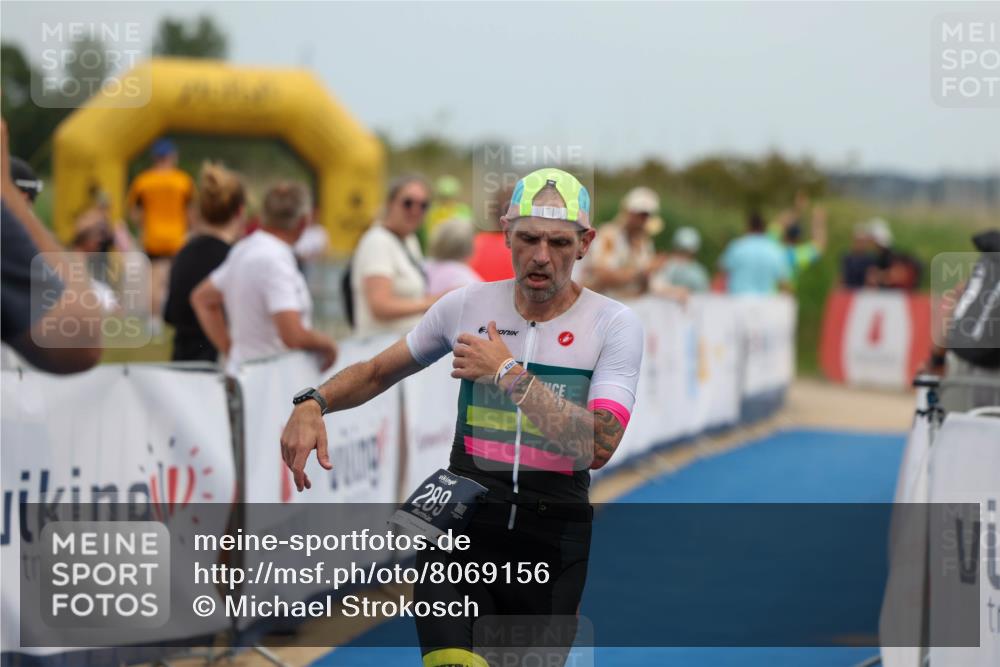 22.06.2025 - Viking Triathlon Michael Strokosch http://msf.ph/oto/8069156 22.06.2025 14:37:09 Ziel 289 meine-sportfotos.de