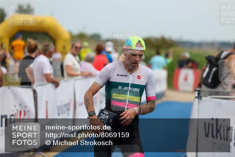 22.06.2025 - Viking Triathlon Michael Strokosch http://msf.ph/oto/8069159 22.06.2025 14:37:09 Ziel 289 meine-sportfotos.de