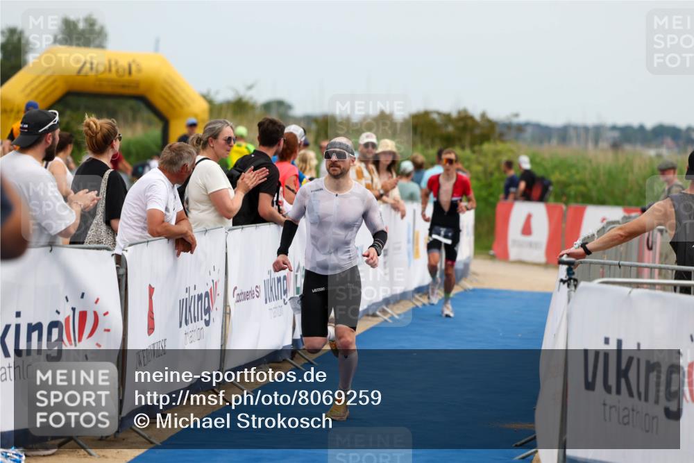 22.06.2025 - Viking Triathlon Michael Strokosch http://msf.ph/oto/8069259 22.06.2025 14:39:03 Ziel 5, 258 meine-sportfotos.de