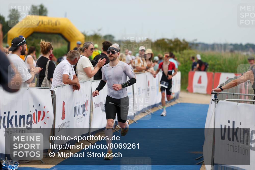 22.06.2025 - Viking Triathlon Michael Strokosch http://msf.ph/oto/8069261 22.06.2025 14:39:03 Ziel 5, 258 meine-sportfotos.de