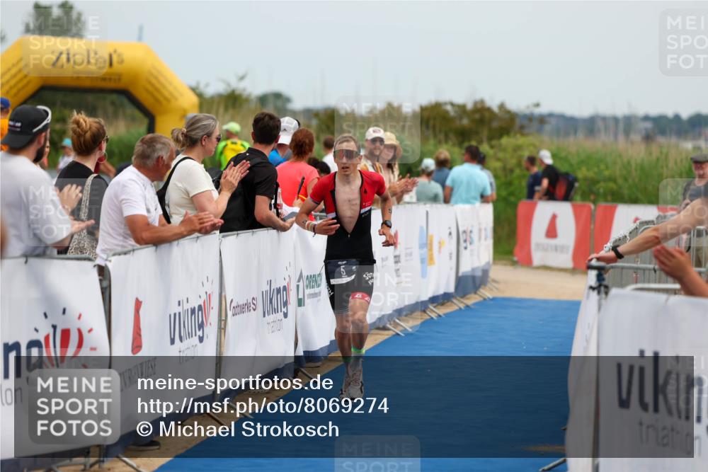 22.06.2025 - Viking Triathlon Michael Strokosch http://msf.ph/oto/8069274 22.06.2025 14:39:05 Ziel 5, 258 meine-sportfotos.de