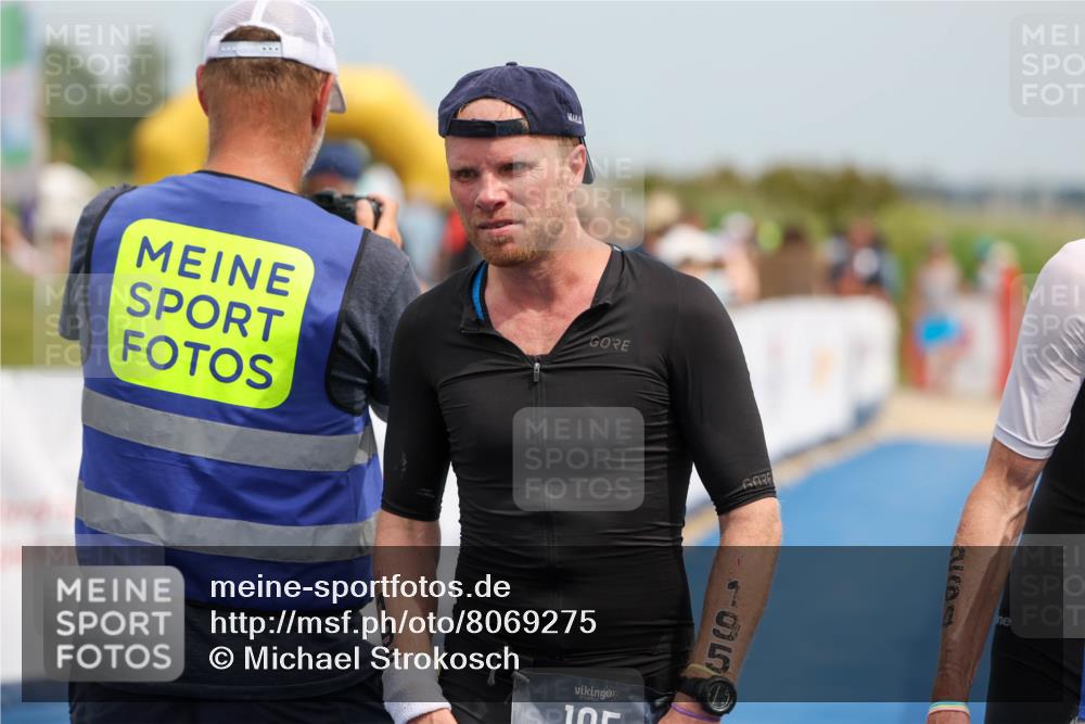 22.06.2025 - Viking Triathlon Michael Strokosch http://msf.ph/oto/8069275 22.06.2025 15:15:18 Ziel 195 meine-sportfotos.de