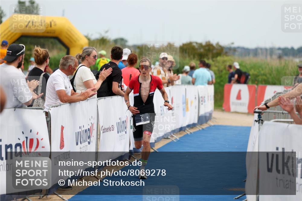 22.06.2025 - Viking Triathlon Michael Strokosch http://msf.ph/oto/8069278 22.06.2025 14:39:05 Ziel 5, 258 meine-sportfotos.de