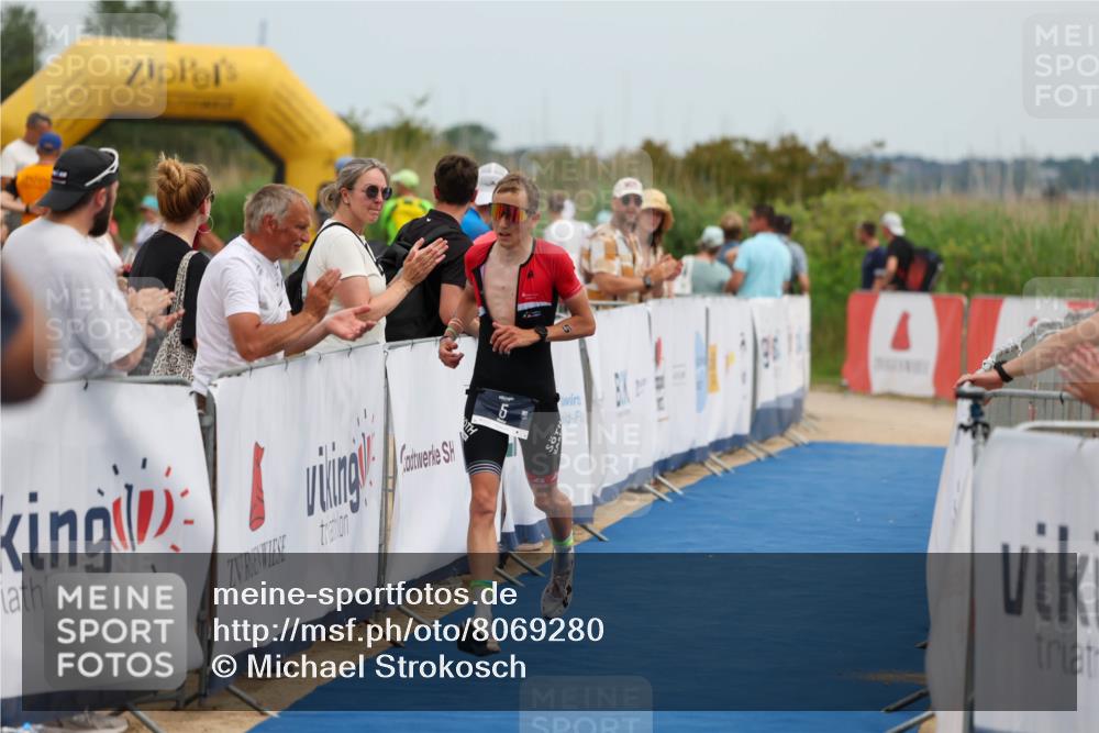 22.06.2025 - Viking Triathlon Michael Strokosch http://msf.ph/oto/8069280 22.06.2025 14:39:05 Ziel 5, 258 meine-sportfotos.de