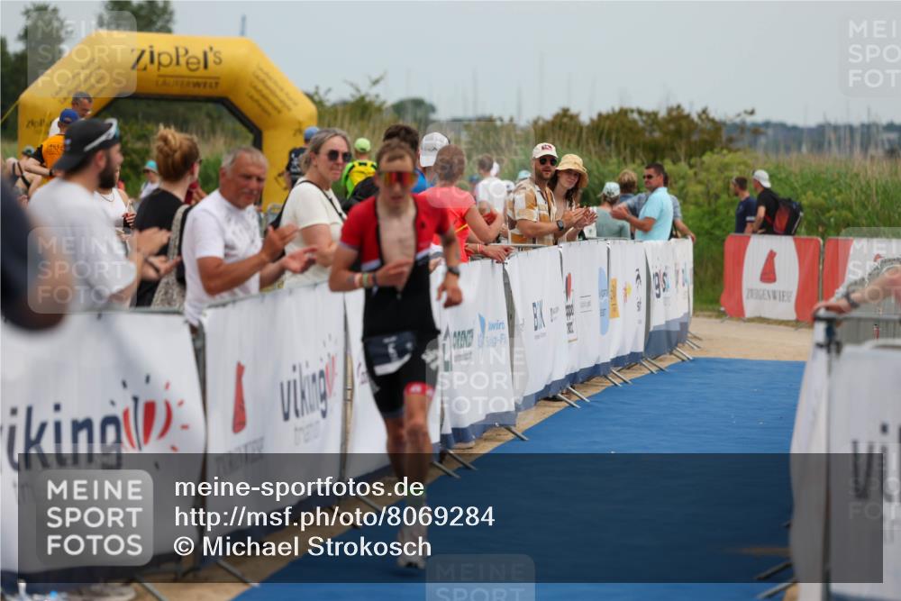 22.06.2025 - Viking Triathlon Michael Strokosch http://msf.ph/oto/8069284 22.06.2025 14:39:05 Ziel 5, 258 meine-sportfotos.de