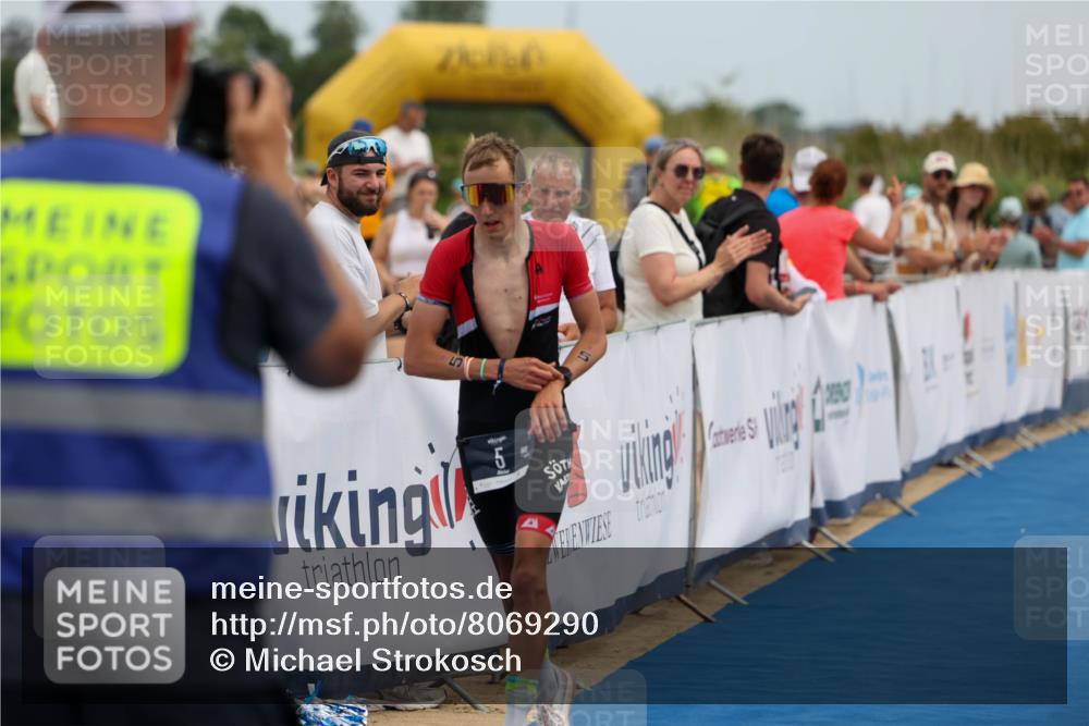 22.06.2025 - Viking Triathlon Michael Strokosch http://msf.ph/oto/8069290 22.06.2025 14:39:06 Ziel 5, 258 meine-sportfotos.de