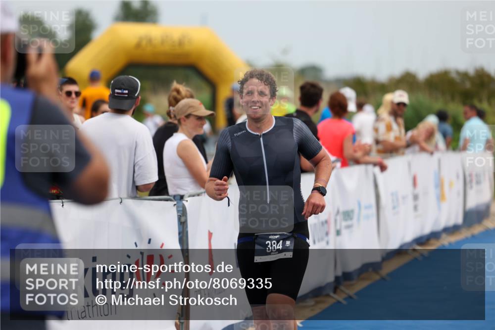 22.06.2025 - Viking Triathlon Michael Strokosch http://msf.ph/oto/8069335 22.06.2025 14:39:41 Ziel 384 meine-sportfotos.de