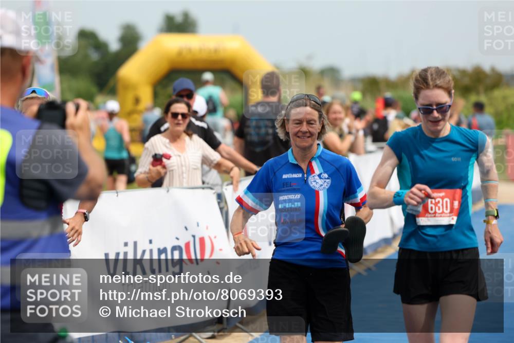 22.06.2025 - Viking Triathlon Michael Strokosch http://msf.ph/oto/8069393 22.06.2025 15:16:23 Ziel 630 meine-sportfotos.de