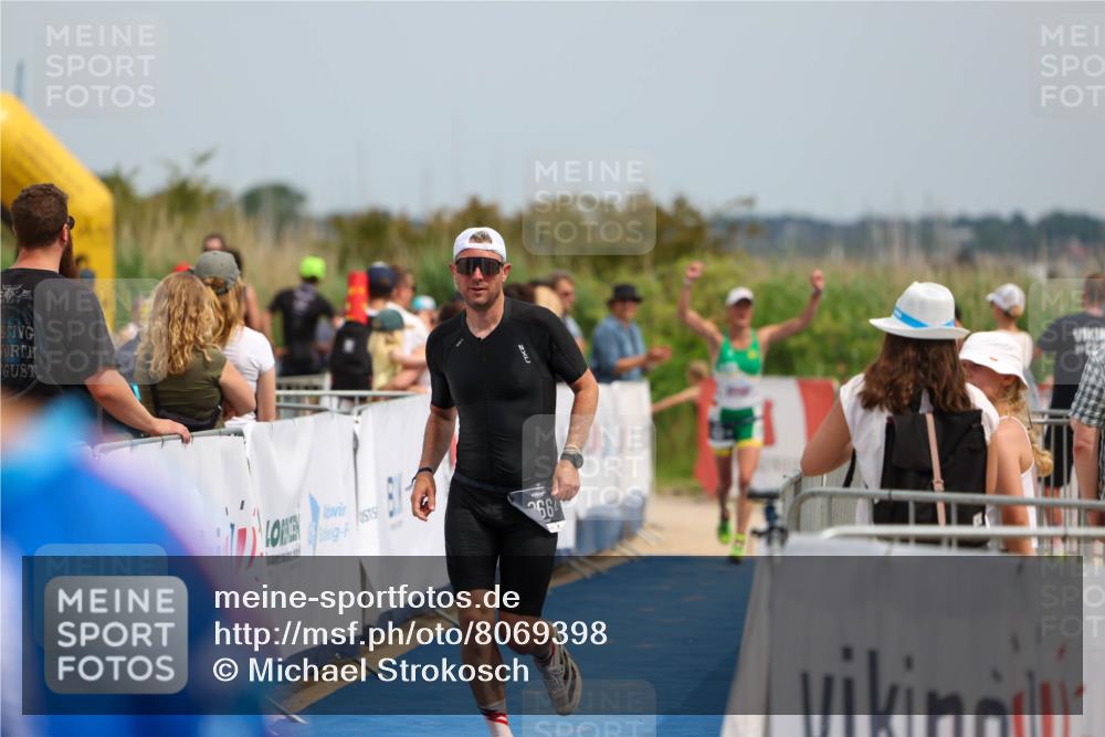 22.06.2025 - Viking Triathlon Michael Strokosch http://msf.ph/oto/8069398 22.06.2025 15:16:28 Ziel 266, 630 meine-sportfotos.de
