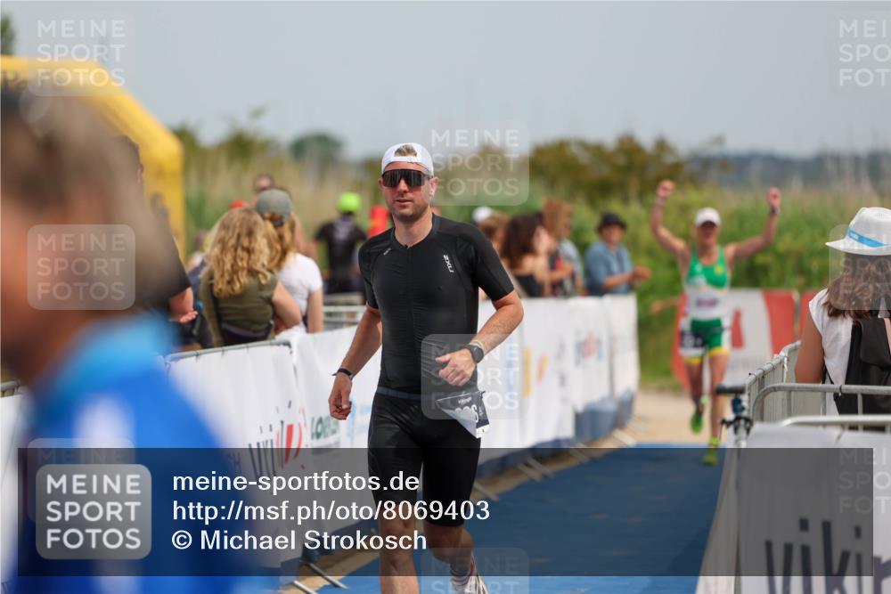 22.06.2025 - Viking Triathlon Michael Strokosch http://msf.ph/oto/8069403 22.06.2025 15:16:29 Ziel 266 meine-sportfotos.de