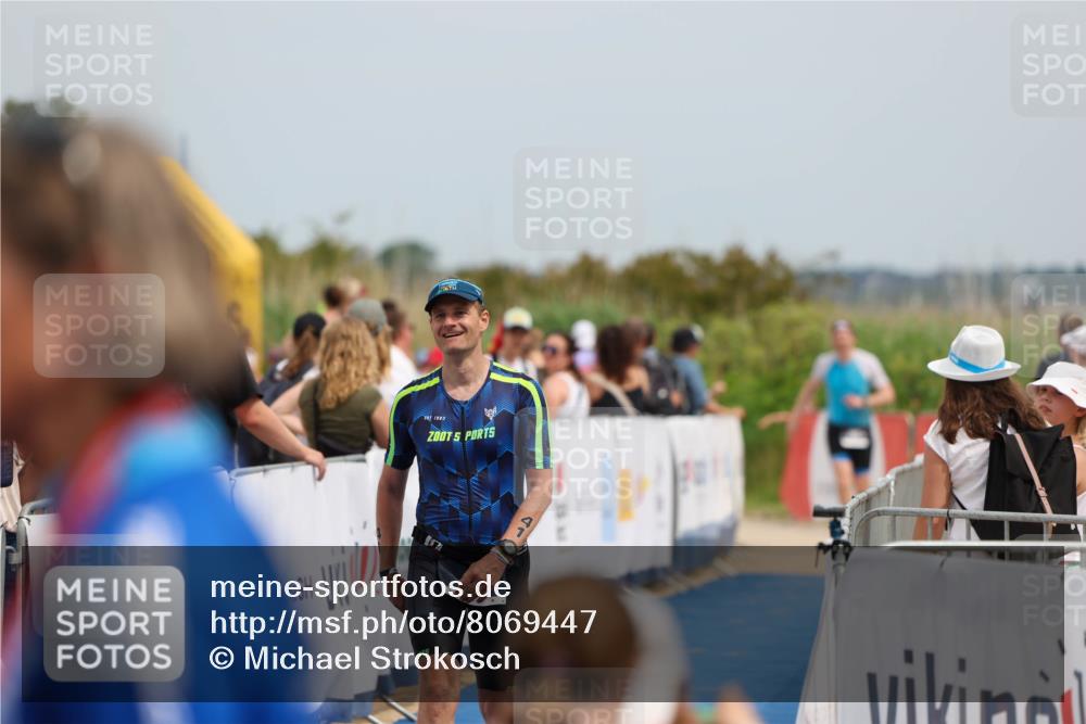 22.06.2025 - Viking Triathlon Michael Strokosch http://msf.ph/oto/8069447 22.06.2025 15:16:51 Ziel 41 meine-sportfotos.de