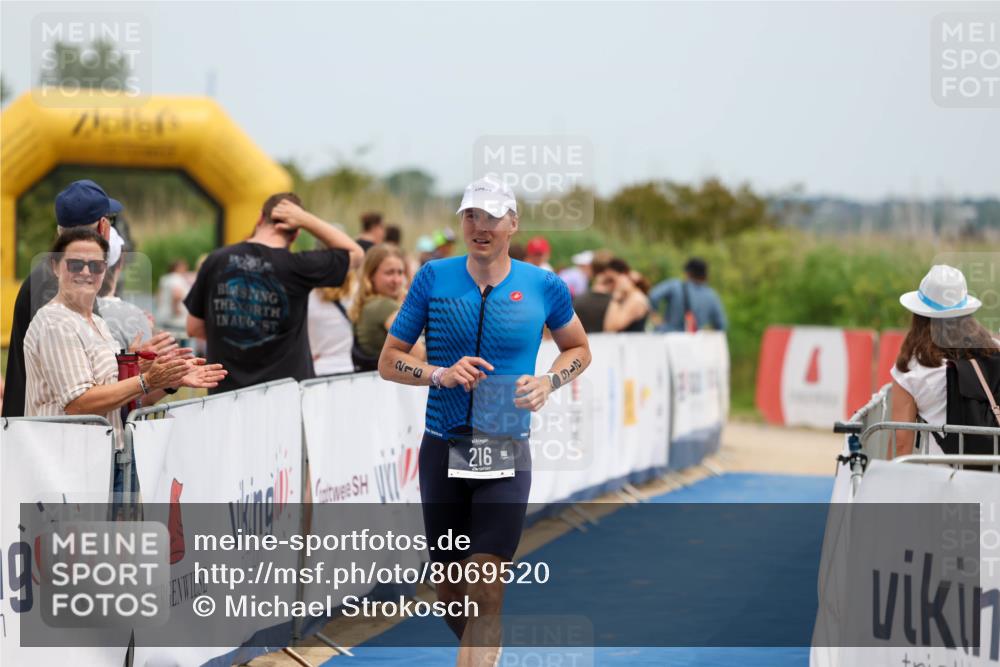 22.06.2025 - Viking Triathlon Michael Strokosch http://msf.ph/oto/8069520 22.06.2025 15:17:33 Ziel 216 meine-sportfotos.de