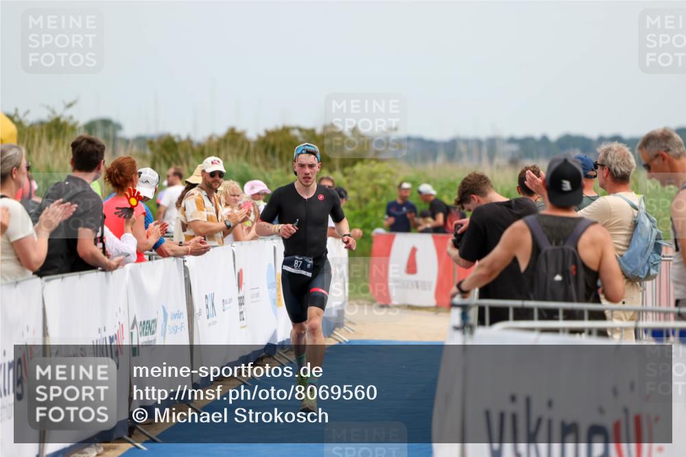 22.06.2025 - Viking Triathlon Michael Strokosch http://msf.ph/oto/8069560 22.06.2025 14:41:39 Ziel 87 meine-sportfotos.de