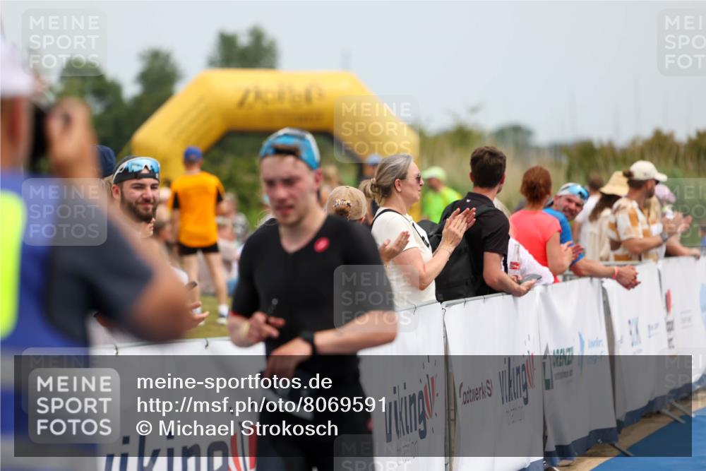 22.06.2025 - Viking Triathlon Michael Strokosch http://msf.ph/oto/8069591 22.06.2025 14:41:41 Ziel 87 meine-sportfotos.de