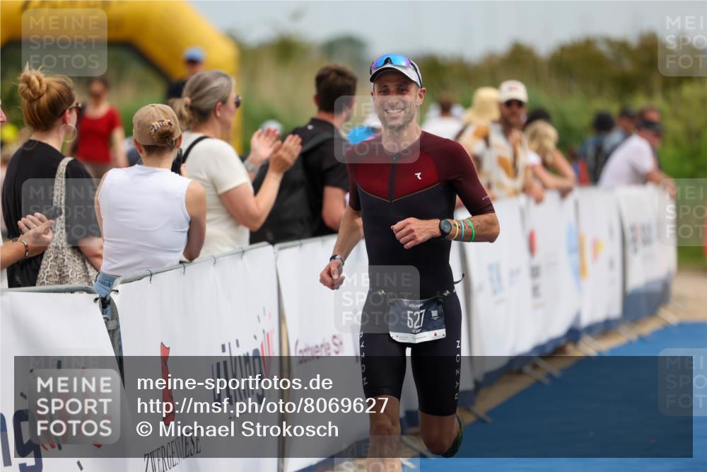22.06.2025 - Viking Triathlon Michael Strokosch http://msf.ph/oto/8069627 22.06.2025 14:41:58 Ziel 527 meine-sportfotos.de