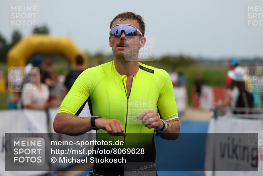 22.06.2025 - Viking Triathlon Michael Strokosch http://msf.ph/oto/8069628 22.06.2025 15:18:01 Ziel 312 meine-sportfotos.de