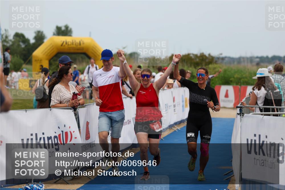22.06.2025 - Viking Triathlon Michael Strokosch http://msf.ph/oto/8069646 22.06.2025 15:18:09 Ziel 616 meine-sportfotos.de