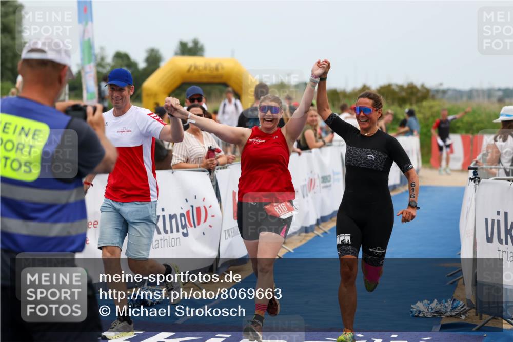 22.06.2025 - Viking Triathlon Michael Strokosch http://msf.ph/oto/8069663 22.06.2025 15:18:10 Ziel 616 meine-sportfotos.de